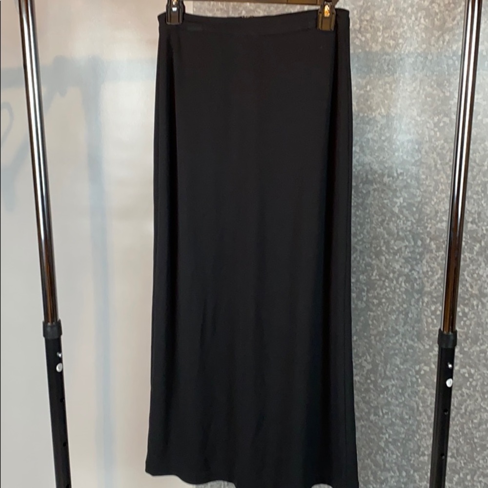 Ann Taylor black maxi skirt